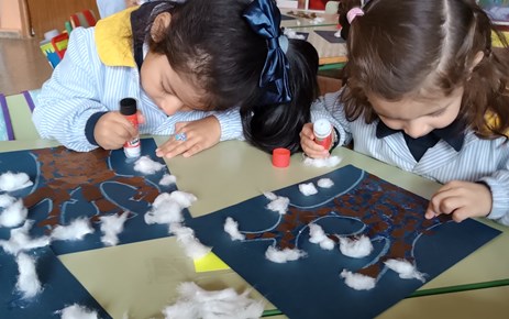 MANUALIDADES DE INVIERNO (INFANTIL 4 AÑOS)