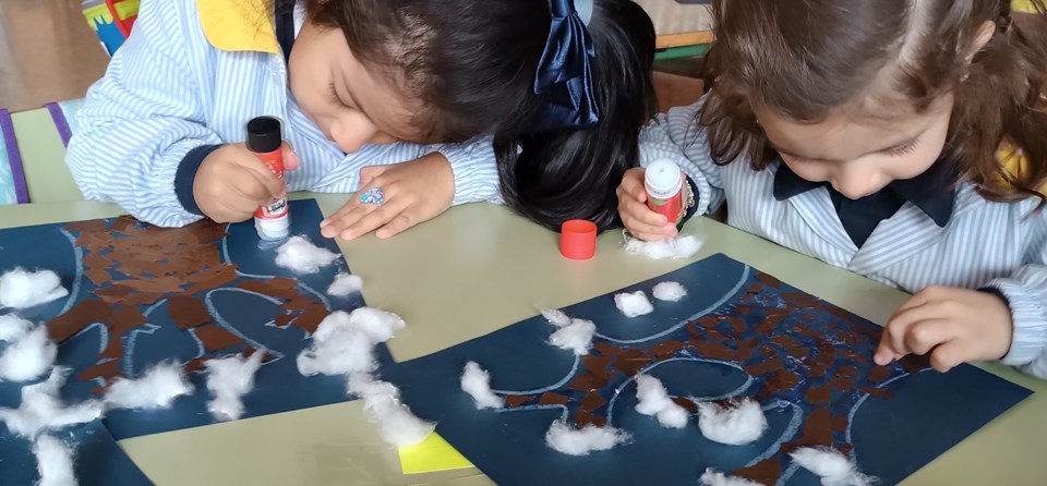 MANUALIDADES DE INVIERNO (INFANTIL 4 AÑOS)