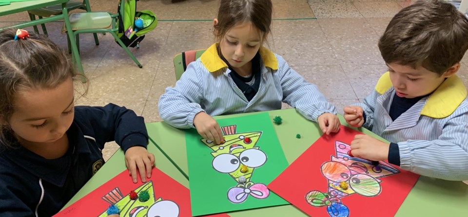 "MANUALIDADES NAVIDEÑAS" (INFANTIL 4 AÑOS)