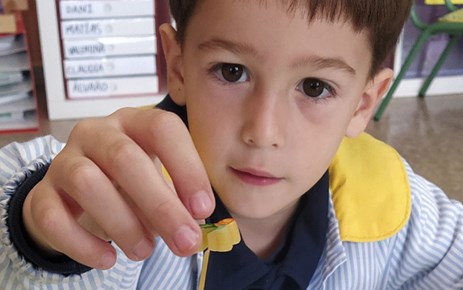 "PSICOMOTRICIDAD FINA" (INFANTIL 4 AÑOS)