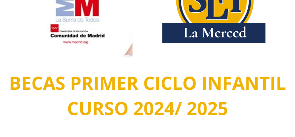 BECA PRIMER CICLO INFANTIL CURSO 2024 / 2025