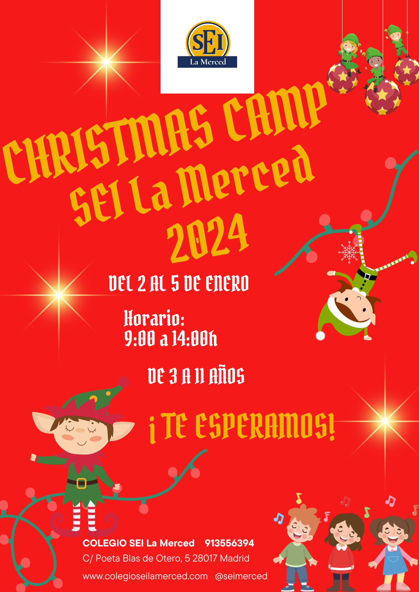 CHRISTMAS CAMP SEI LA Merced 2024