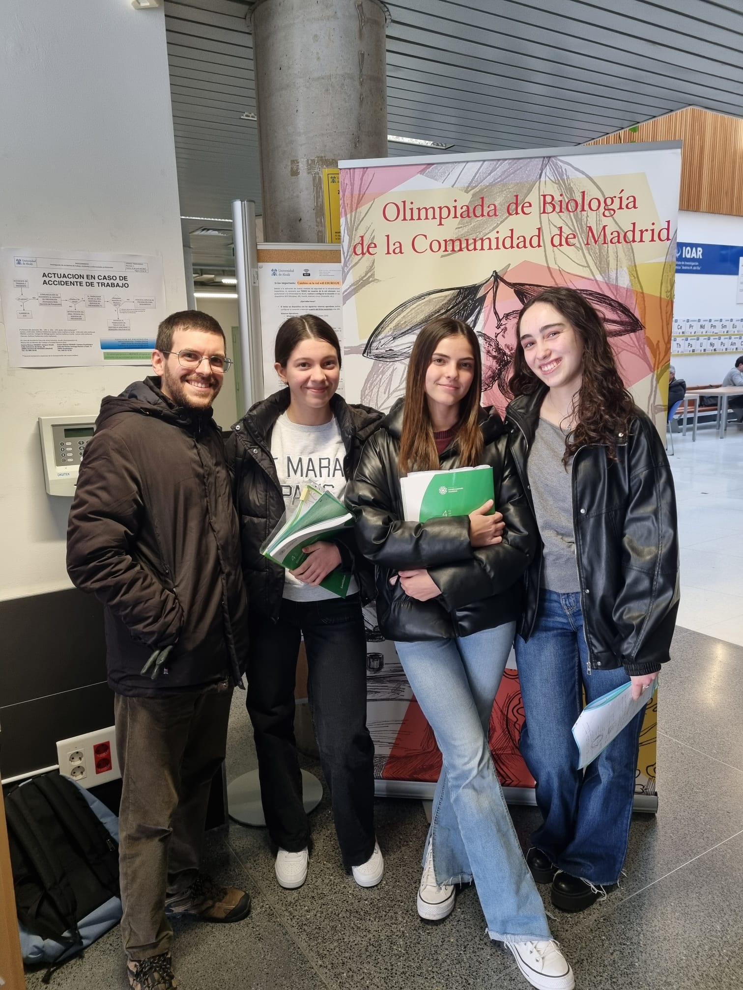 ¡CAMPEONES XXIV OLIMPIADA DE BIOLOGÍA DE LA COMUNIDAD DE MADRID)