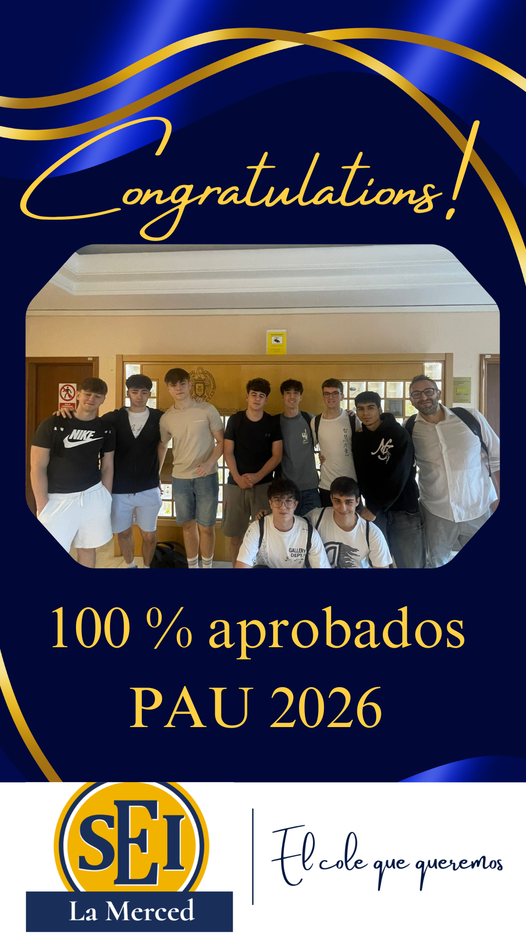 PAU 2026 ¡EXCELENTES RESULTADOS!