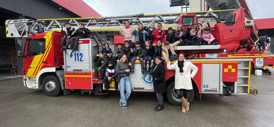 VISITA PARQUE BOMBEROS Nº 13 (3º PRIMARIA)
