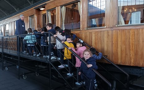 MUSEO DEL FERROCARRIL (INFANTIL 3 Y 4 AÑOS)