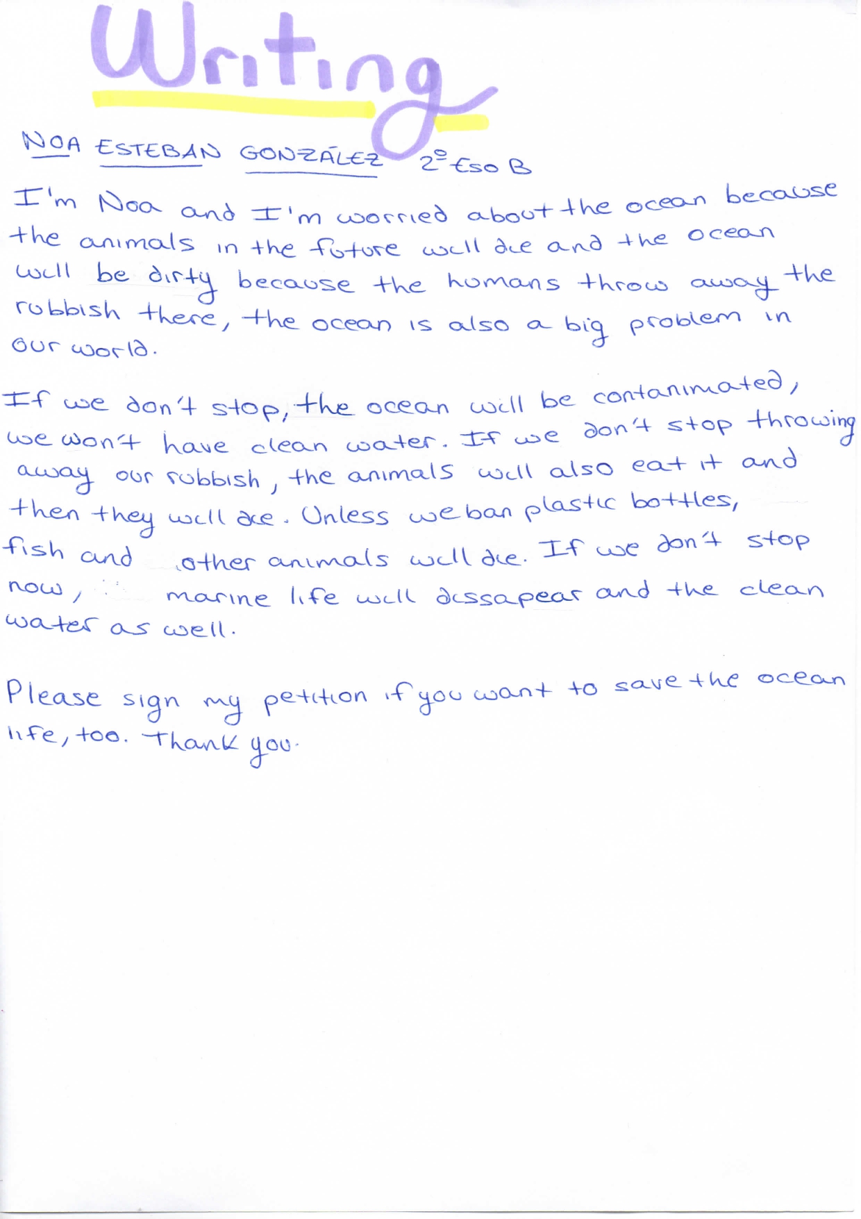 WRITTING 2º ESO (NOA ESTEBAN GONZALEZ)