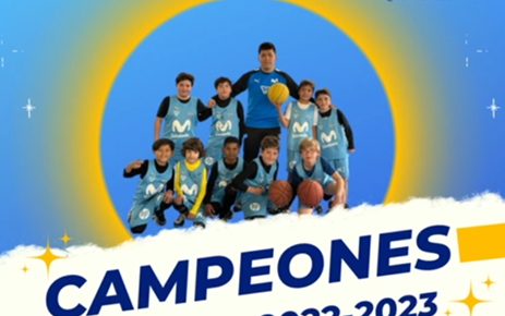 "CAMPEONES DE LIGA 2022-2023" (BALONCESTO - BENJAMIN)