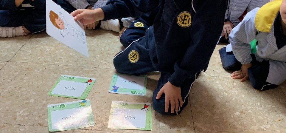 "BODY PARTS" (INFANTIL 4 AÑOS)