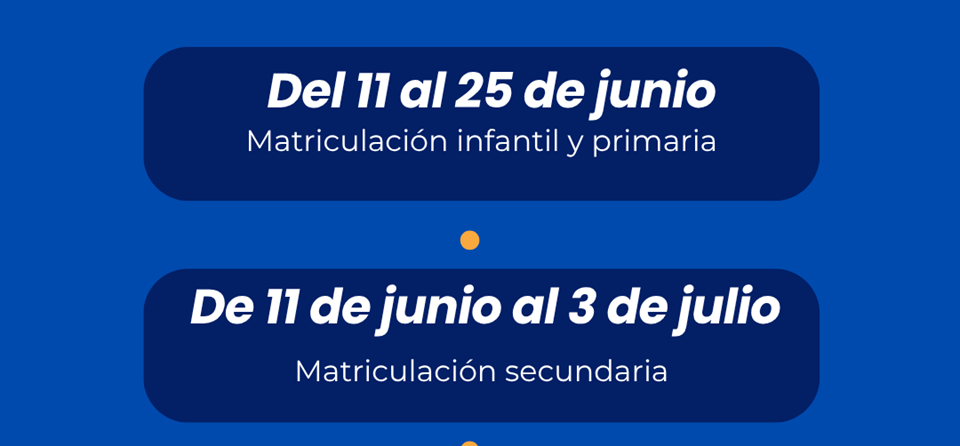 MATRICULACIÓN NUEVOS ALUMNOS CURSO 2026-2027