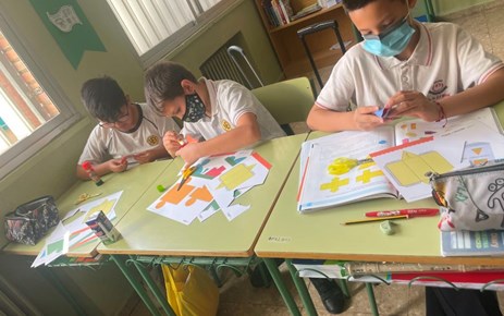 "Cuerpos geométricos" (4º prim)