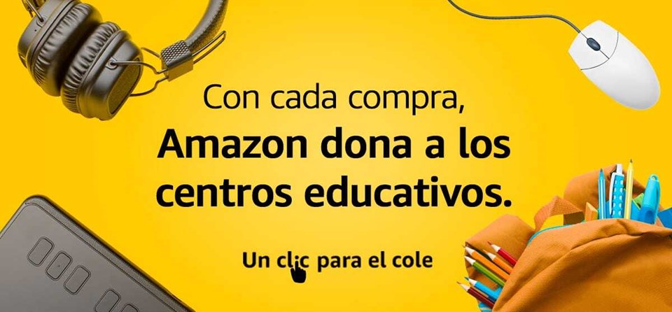 "UN CLIC PARA EL COLE" (AMAZON)