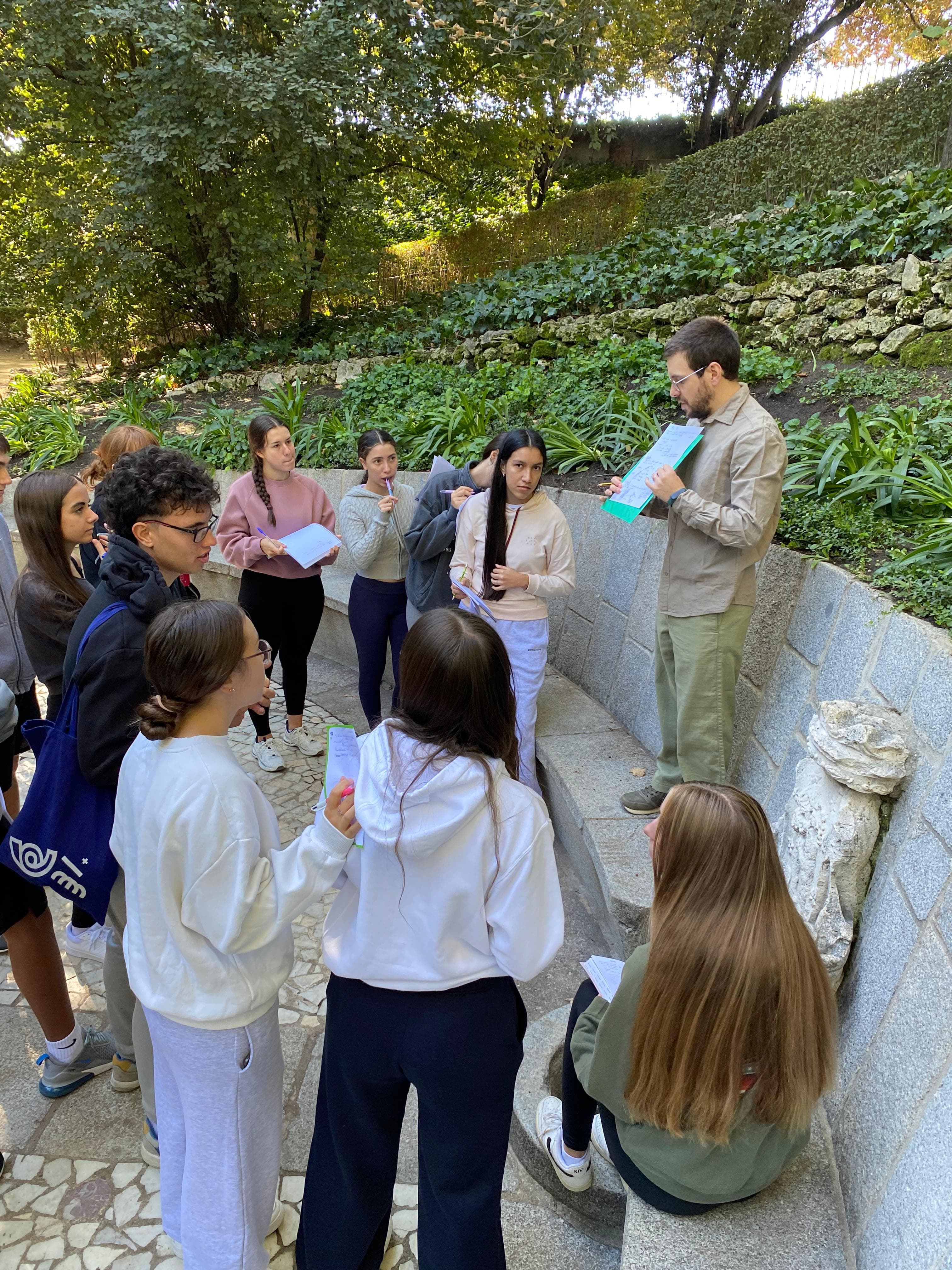 1º BACHILLERATO - TAXONOMIA DE PLANTAS - CLASE FUERA DEL AULA