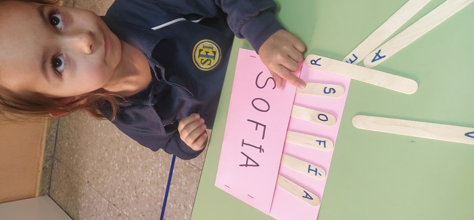 "FORMAMOS NUESTROS NOMBRES" (INFANTIL 4)
