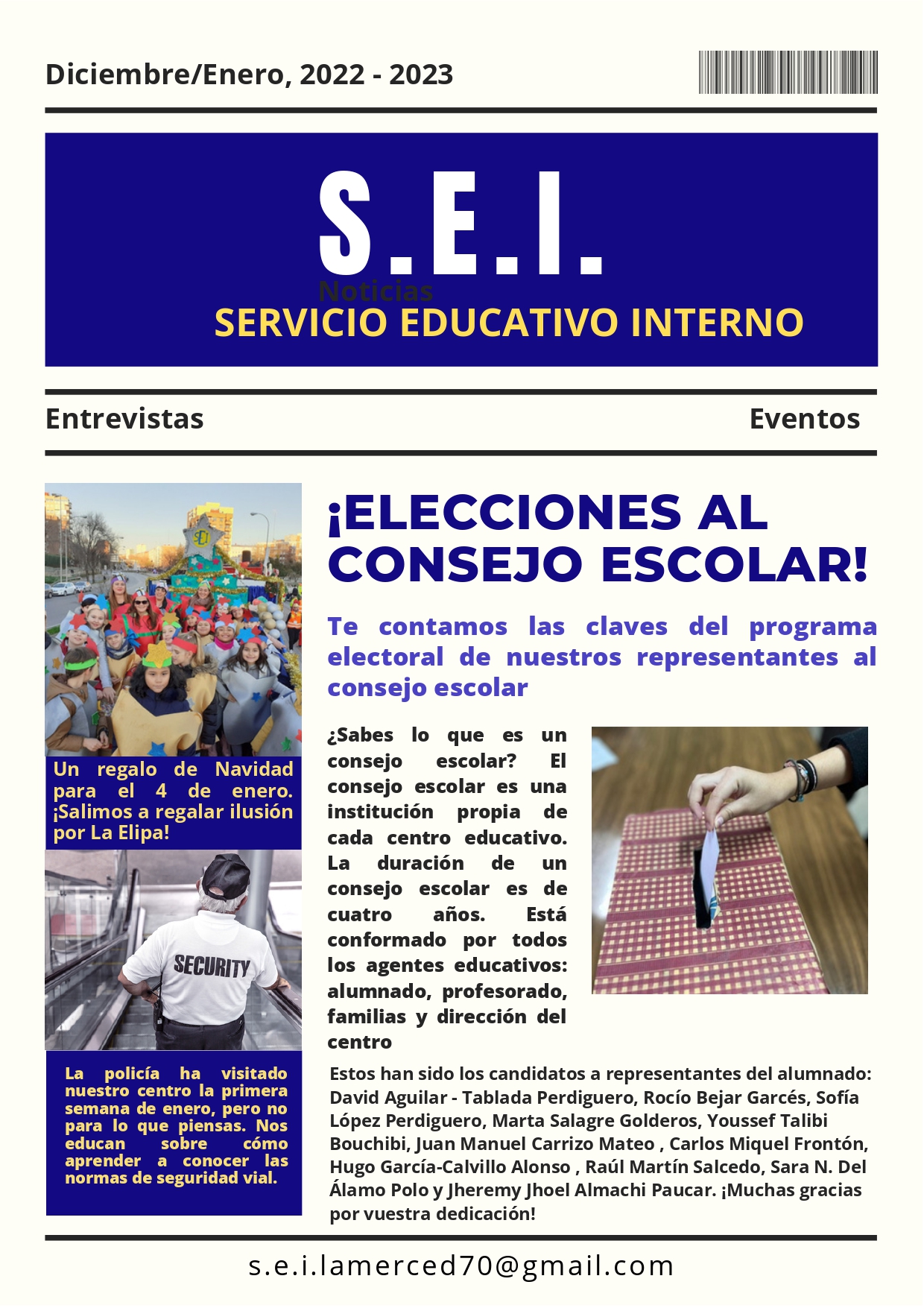PERIÓDICO DIGIAL (DICIEMBRE/ENERO)