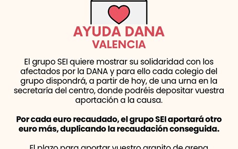 RECAUDACIÓN SOLIDARIA - DAMNIFICADOS DANA - GRUPO SEI